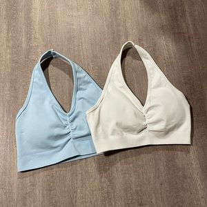 Alphalete Amplify Bras ( made into halters )